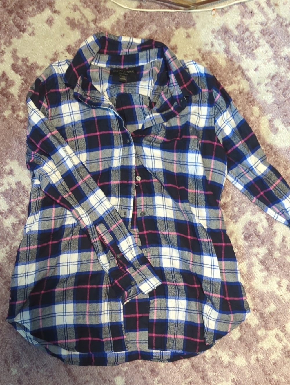 Banana Republic Boyfriend Fit Flannel
